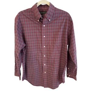 Lauren Ralph Lauren Men's Classic Fit Non Iron Plaid Button Down 15 1/2 32/33